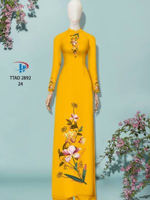 Vải Áo Dài Hoa In 3D kiểu mới AD TTAD 2892 45 1614318761 659 Vai Ao Dai Hoa In 3D kieu moi AD TTAD