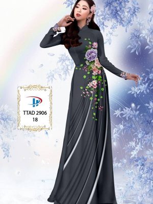 Vải Áo Dài Hoa In 3D thiết kế 2021 AD TTAD 2906 33 1614415977 693 Vai Ao Dai Hoa In 3D thiet ke 2021 AD