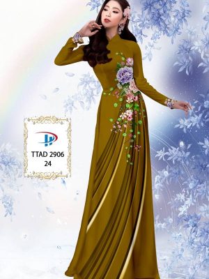 Vải Áo Dài Hoa In 3D thiết kế 2021 AD TTAD 2906 39 1614415979 451 Vai Ao Dai Hoa In 3D thiet ke 2021 AD