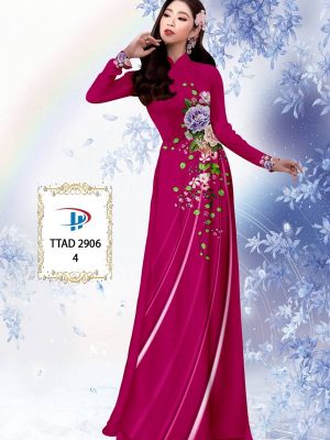 Vải Áo Dài Hoa In 3D thiết kế 2021 AD TTAD 2906 44 1614415982 168 Vai Ao Dai Hoa In 3D thiet ke 2021 AD
