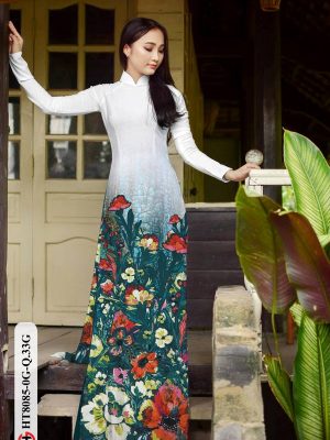 Vải Áo Dài Hoa In 3D thiết kế 2021 AD HT8085 23 1614416318 444 Vai Ao Dai Hoa In 3D thiet ke 2021 AD