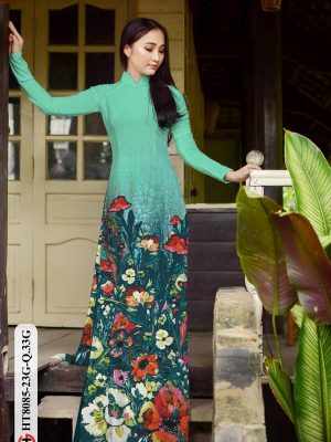 Vải Áo Dài Hoa In 3D thiết kế 2021 AD HT8085 22 1614416318 915 Vai Ao Dai Hoa In 3D thiet ke 2021 AD