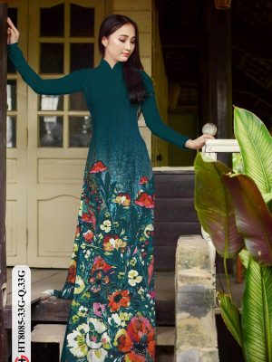 Vải Áo Dài Hoa In 3D thiết kế 2021 AD HT8085 29 1614416320 169 Vai Ao Dai Hoa In 3D thiet ke 2021 AD