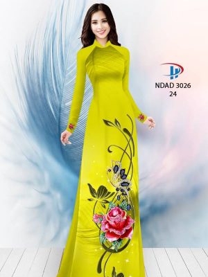 Vải Áo Dài Hoa Hồng mới ra AD NDAD 3026 36 1614417777 71 Vai Ao Dai Hoa Hong moi ra AD NDAD 3026