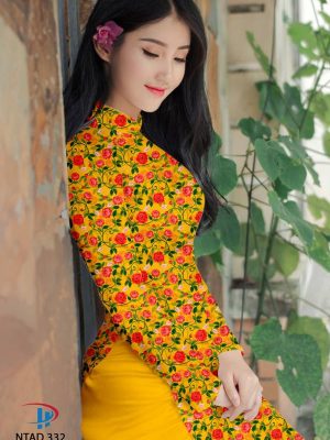 Vải Áo Dài Hoa Hồng Đều thiết kế 2021 AD NTAD 332 44 1614418219 393 Vai Ao Dai Hoa Hong Deu thiet ke 2021 AD