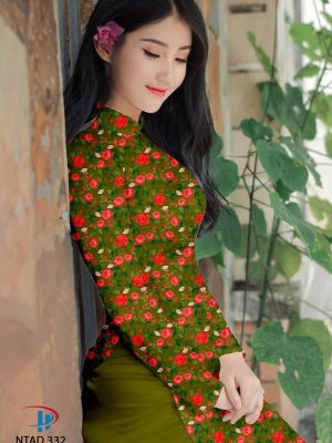 Vải Áo Dài Hoa Hồng Đều thiết kế 2021 AD NTAD 332 47 1614418220 486 Vai Ao Dai Hoa Hong Deu thiet ke 2021 AD