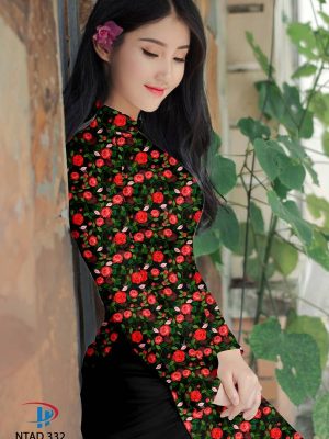 Vải Áo Dài Hoa Hồng Đều thiết kế 2021 AD NTAD 332 48 1614418220 880 Vai Ao Dai Hoa Hong Deu thiet ke 2021 AD