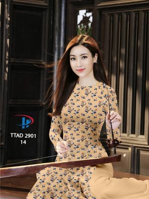 Vải Áo Dài Hoa Hồng Đều thiết kế 2021 AD TTAD 2901 30 1614419570 617 Vai Ao Dai Hoa Hong Deu thiet ke 2021 AD