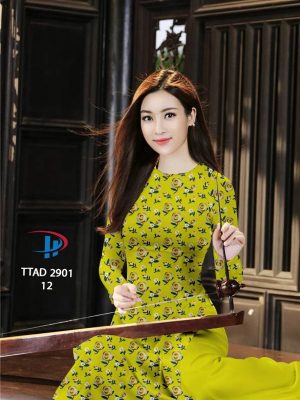 Vải Áo Dài Hoa Hồng Đều thiết kế 2021 AD TTAD 2901 28 1614419570 708 Vai Ao Dai Hoa Hong Deu thiet ke 2021 AD