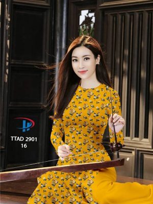 Vải Áo Dài Hoa Hồng Đều thiết kế 2021 AD TTAD 2901 32 1614419571 221 Vai Ao Dai Hoa Hong Deu thiet ke 2021 AD