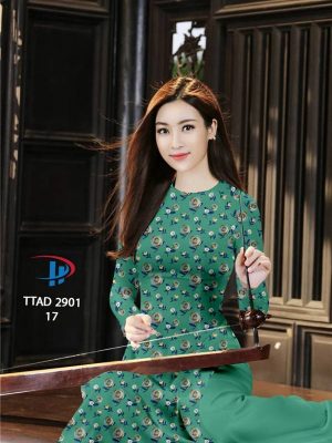 Vải Áo Dài Hoa Hồng Đều thiết kế 2021 AD TTAD 2901 33 1614419571 389 Vai Ao Dai Hoa Hong Deu thiet ke 2021 AD