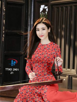 Vải Áo Dài Hoa Hồng Đều thiết kế 2021 AD TTAD 2901 37 1614419572 890 Vai Ao Dai Hoa Hong Deu thiet ke 2021 AD