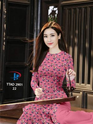 Vải Áo Dài Hoa Hồng Đều thiết kế 2021 AD TTAD 2901 38 1614419572 892 Vai Ao Dai Hoa Hong Deu thiet ke 2021 AD