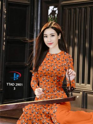 Vải Áo Dài Hoa Hồng Đều thiết kế 2021 AD TTAD 2901 44 1614419574 517 Vai Ao Dai Hoa Hong Deu thiet ke 2021 AD