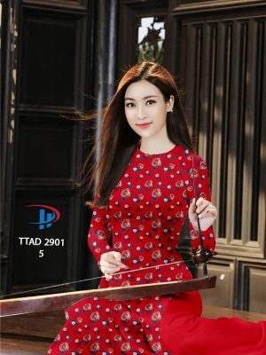 Vải Áo Dài Hoa Hồng Đều thiết kế 2021 AD TTAD 2901 46 1614419575 683 Vai Ao Dai Hoa Hong Deu thiet ke 2021 AD