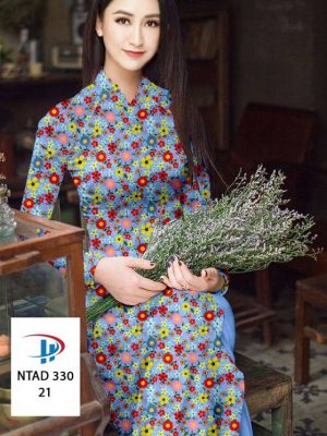 Vải Áo Dài Hoa Nhí kiểu mới AD NTAD 330 45 1614421465 66 Vai Ao Dai Hoa Nhi kieu moi AD NTAD 330