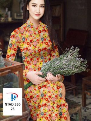Vải Áo Dài Hoa Nhí kiểu mới AD NTAD 330 49 1614421466 356 Vai Ao Dai Hoa Nhi kieu moi AD NTAD 330