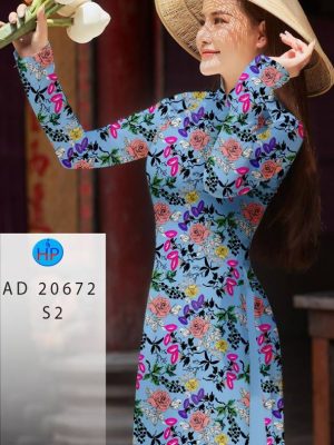 Vải Áo Dài Hoa Hồng Đều thiết kế 2021 AD 20672 21 1614564357 985 Vai Ao Dai Hoa Hong Deu thiet ke 2021 AD