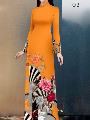 Vải Áo Dài Hoa Hồng kiểu mới AD 20645 22 1614564769 447 Vai Ao Dai Hoa Hong kieu moi AD 20645