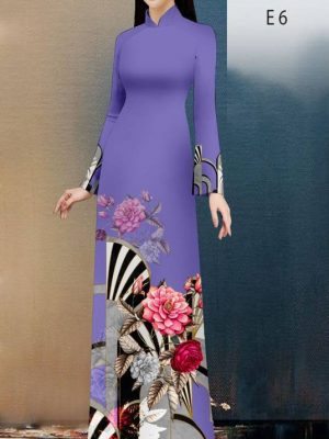 Vải Áo Dài Hoa Hồng kiểu mới AD 20645 28 1614564770 755 Vai Ao Dai Hoa Hong kieu moi AD 20645