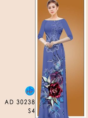 Vải Áo Dài Hoa Hồng kiểu mới AD 30328 28 1614565120 786 Vai Ao Dai Hoa Hong kieu moi AD 30328
