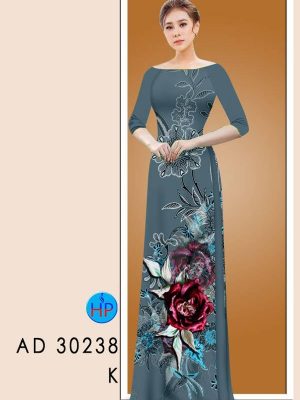 Vải Áo Dài Hoa Hồng kiểu mới AD 30328 31 1614565121 214 Vai Ao Dai Hoa Hong kieu moi AD 30328
