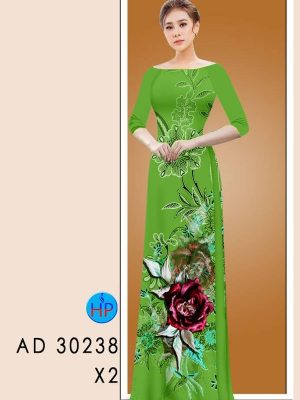 Vải Áo Dài Hoa Hồng kiểu mới AD 30328 34 1614565122 217 Vai Ao Dai Hoa Hong kieu moi AD 30328
