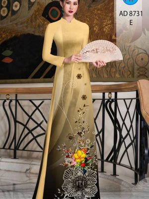 Vải Áo Dài Hoa In 3D thiết kế 2021 AD 8731 21 1614566365 223 Vai Ao Dai Hoa In 3D thiet ke 2021 AD