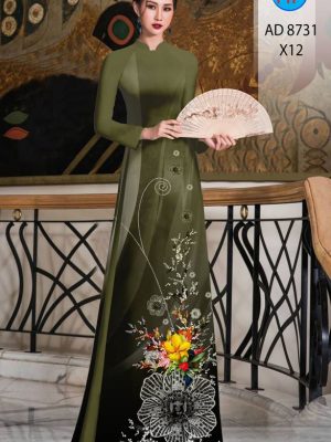 Vải Áo Dài Hoa In 3D thiết kế 2021 AD 8731 24 1614566366 999 Vai Ao Dai Hoa In 3D thiet ke 2021 AD