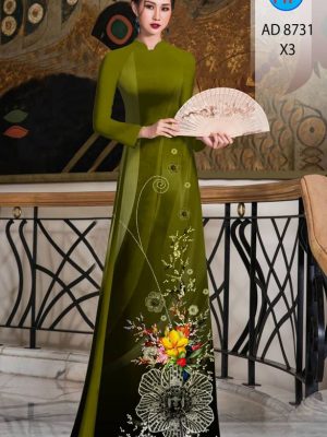 Vải Áo Dài Hoa In 3D thiết kế 2021 AD 8731 35 1614566369 17 Vai Ao Dai Hoa In 3D thiet ke 2021 AD
