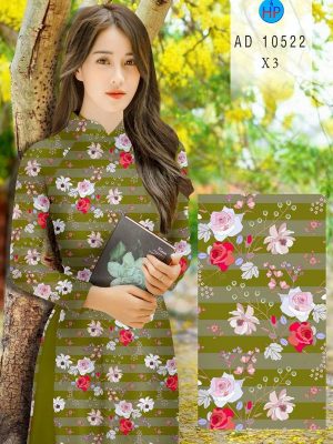 Vải Áo Dài Hoa Hồng Đều thiết kế 2021 AD 10522 22 1614570627 165 Vai Ao Dai Hoa Hong Deu thiet ke 2021 AD