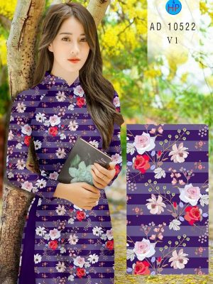 Vải Áo Dài Hoa Hồng Đều thiết kế 2021 AD 10522 20 1614570627 840 Vai Ao Dai Hoa Hong Deu thiet ke 2021 AD