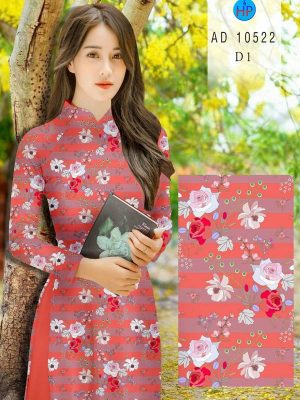 Vải Áo Dài Hoa Hồng Đều thiết kế 2021 AD 10522 27 1614570628 585 Vai Ao Dai Hoa Hong Deu thiet ke 2021 AD