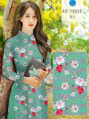 Vải Áo Dài Hoa Hồng Đều thiết kế 2021 AD 10522 32 1614570629 575 Vai Ao Dai Hoa Hong Deu thiet ke 2021 AD