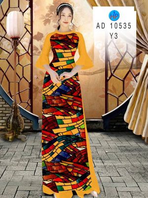 1614573013 39 Vai Ao Dai Hoa Van thiet ke 2021 AD 10535