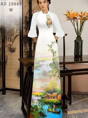 1614573179 914 Vai Ao Dai Phong Canh kieu moi AD 20669
