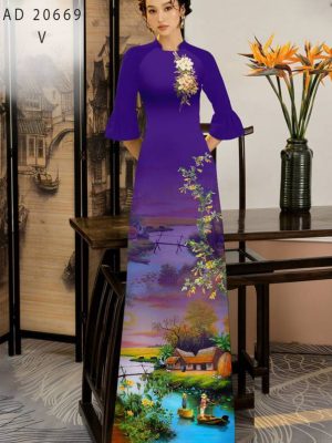 1614573179 935 Vai Ao Dai Phong Canh kieu moi AD 20669