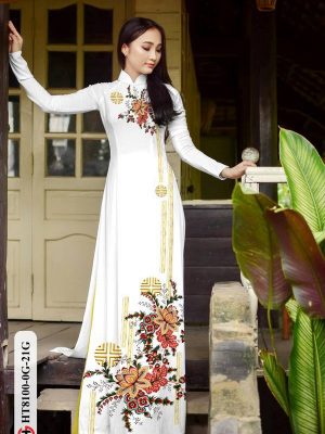 1614828532 389 Vai Ao Dai Hoa Sen thiet ke 2021 AD HT8100
