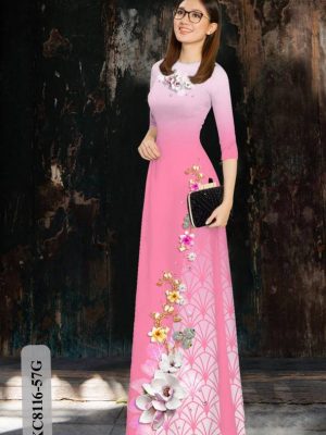 Vải Áo Dài Hoa In 3D mới ra AD KC8116 25 1614829336 879 Vai Ao Dai Hoa In 3D moi ra AD KC8116