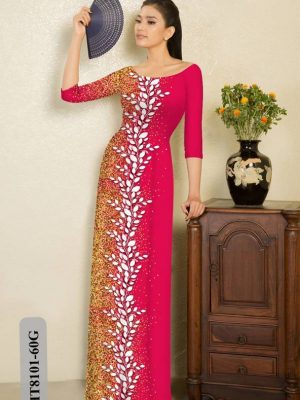 Vải Áo Dài In Hình Lá thiết kế 2021 AD HT8101 20 1614831954 234 Vai Ao Dai In Hinh La thiet ke 2021 AD