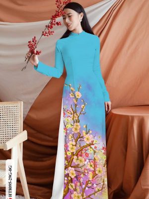 Vải Áo Dài Hoa Mai mới ra AD HT8095 21 1614832209 643 Vai Ao Dai Hoa Mai moi ra AD HT8095