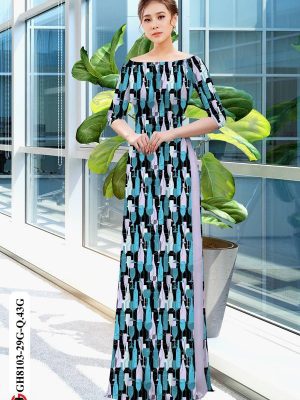 Vải Áo Dài Hoa Văn kiểu mới AD GH8103 20 1614832922 582 Vai Ao Dai Hoa Van kieu moi AD GH8103