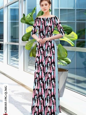 Vải Áo Dài Hoa Văn kiểu mới AD GH8103 22 1614832923 817 Vai Ao Dai Hoa Van kieu moi AD GH8103