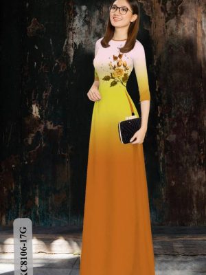 Vải Áo Dài Hoa Hồng kiểu mới AD KC8106 19 1614833327 800 Vai Ao Dai Hoa Hong kieu moi AD KC8106