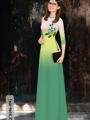 Vải Áo Dài Hoa Hồng kiểu mới AD KC8106 26 1614833329 89 Vai Ao Dai Hoa Hong kieu moi AD KC8106