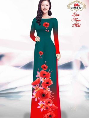 Vải Áo Dài Hoa In 3D Độc Đáo AD MT163 17 1614921244 236 Vai Ao Dai Hoa In 3D Doc Dao AD MT163