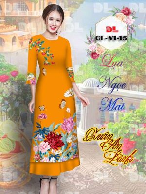 Vải Áo Dài Hoa In 3D Thiết Kế 2021 AD CTV1 18 1614921829 853 Vai Ao Dai Hoa In 3D Thiet Ke 2021 AD