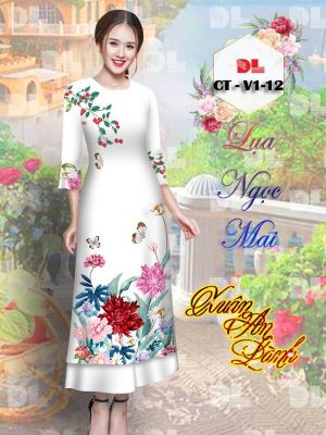 Vải Áo Dài Hoa In 3D Thiết Kế 2021 AD CTV1 21 1614921830 713 Vai Ao Dai Hoa In 3D Thiet Ke 2021 AD
