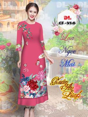 Vải Áo Dài Hoa In 3D Thiết Kế 2021 AD CTV1 25 1614921831 876 Vai Ao Dai Hoa In 3D Thiet Ke 2021 AD