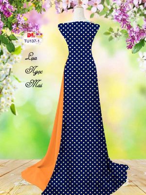 Vải Áo Dài Chấm Bi Kiểu Mới AD TU137 18 1614921978 134 Vai Ao Dai Cham Bi Kieu Moi AD TU137